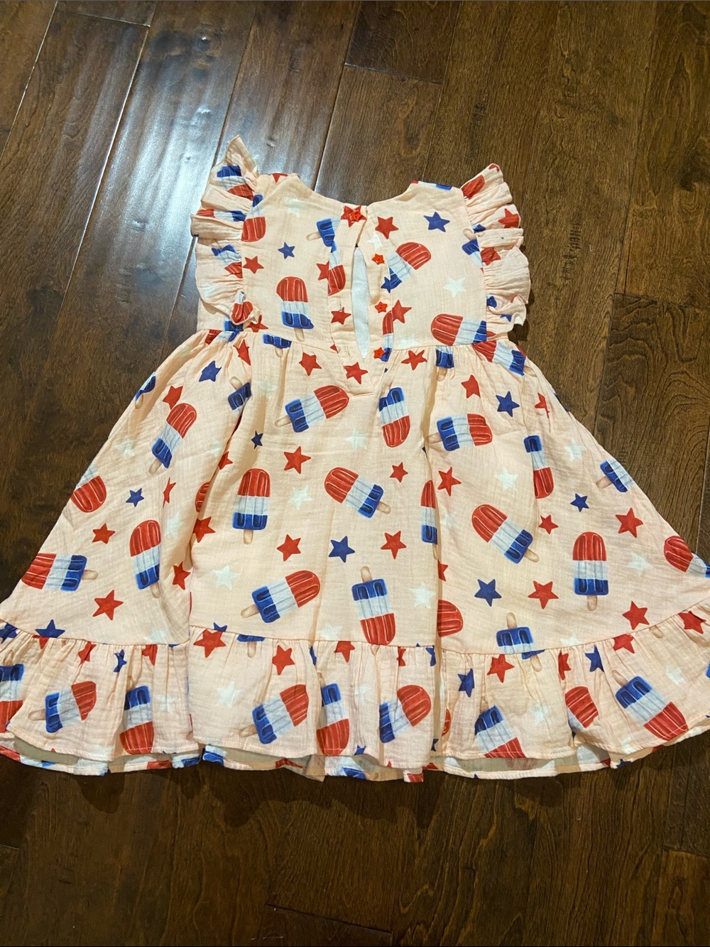 Cheeky Plum Holiday Patriotic 4th of July dress SZ 7 girls - Picture 3 of 7